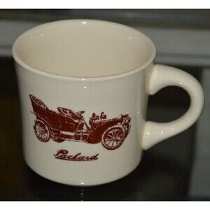 Nice Vintage Old Car PACKARD Restaurant Style USA Ceramic Coffee Mug Rare